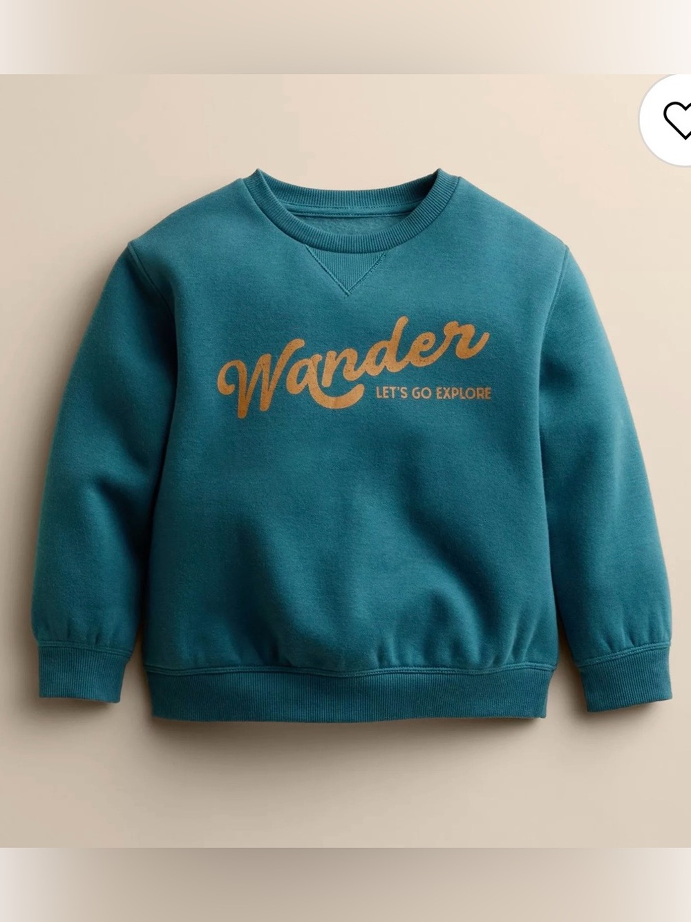 Baby & Toddler Little Co. by Lauren Conrad Crew Pullover, in Teal, Size 18M